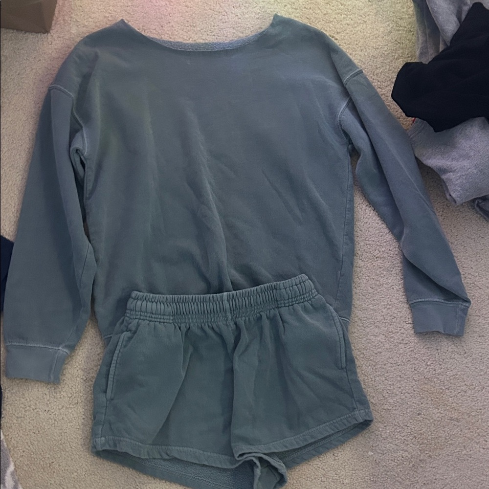 Comfy Blue Lounge Set